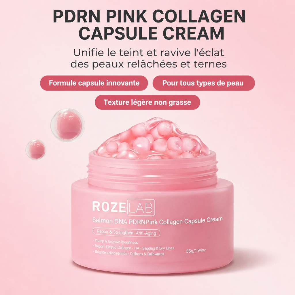 Salmon DNA PDRNPink Collagen Capsule Cream