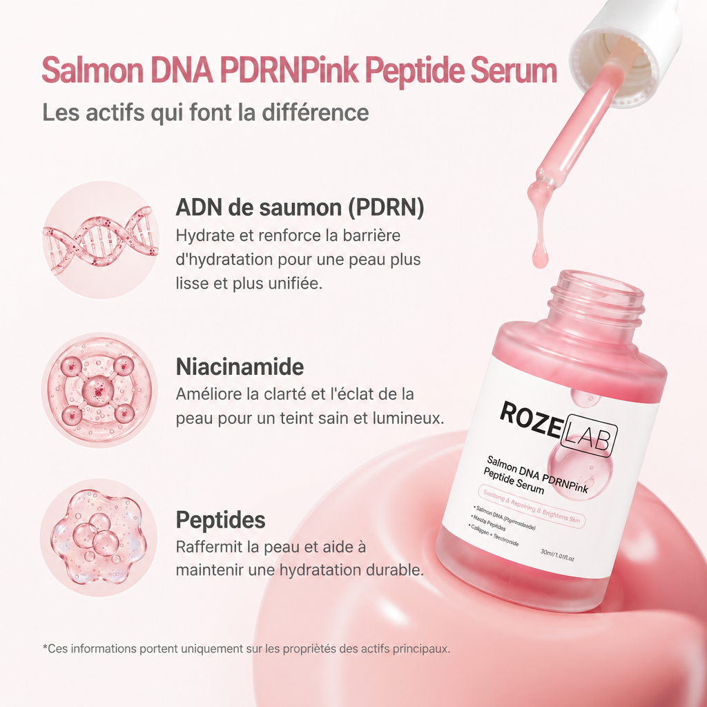 Salmon DNA PDRNPink Peptide Serum